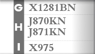 Pnca⥬_X1281BN/J870KN/X975 ӫ~