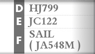 xWȫ~PHJ799/JC122/SAIL(JA548M) ӫ~